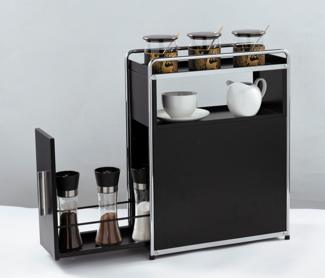 더블 레이어 서랍 스타일 향신료 스토리지 캐비닛