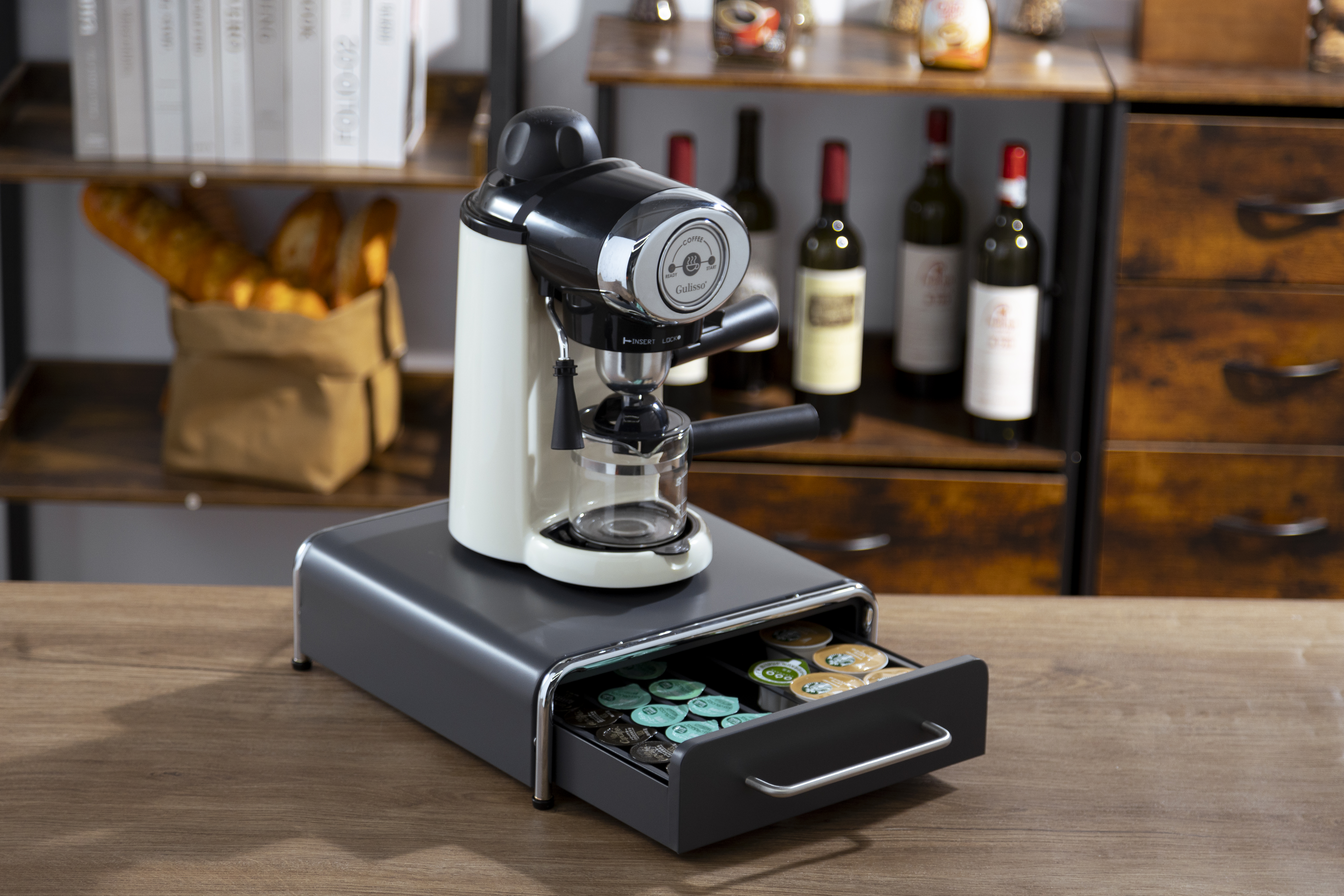 커피 포드 서랍